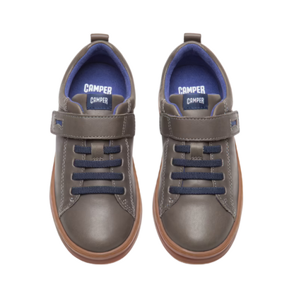 Camper Runner Leather Trainer K800319 — Grey