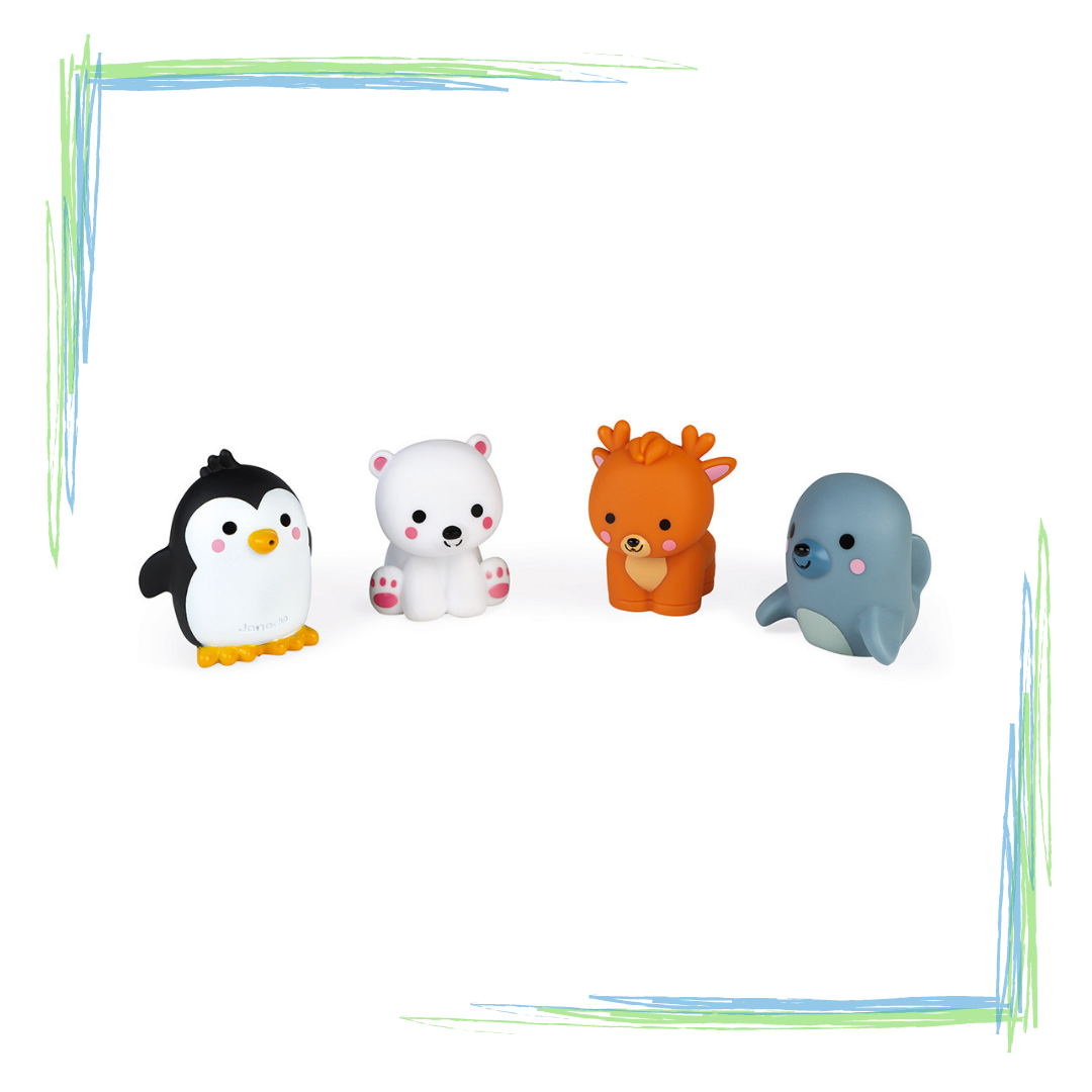 Janod Polar Animals Squirters