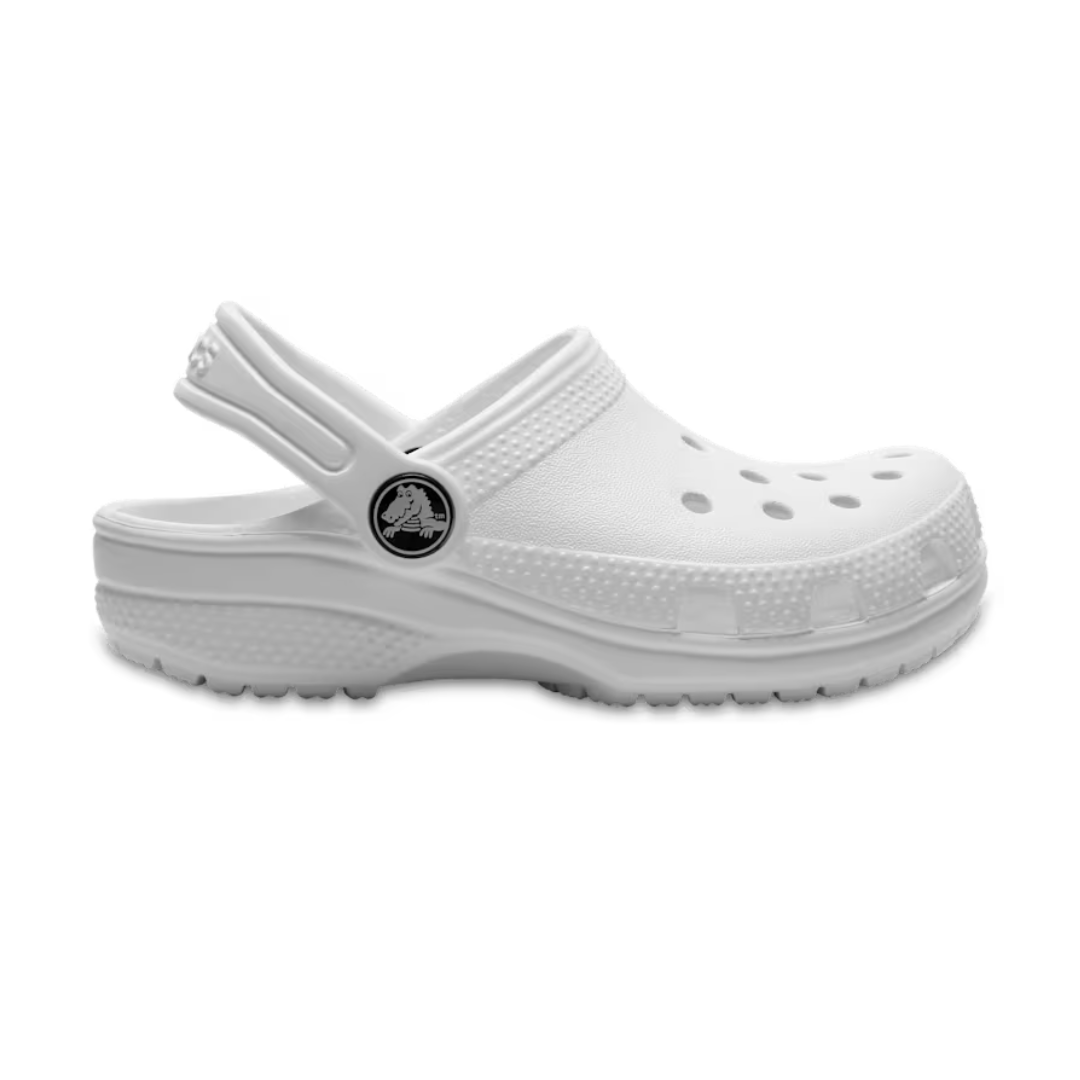 Crocs Kids Classic Clog — White