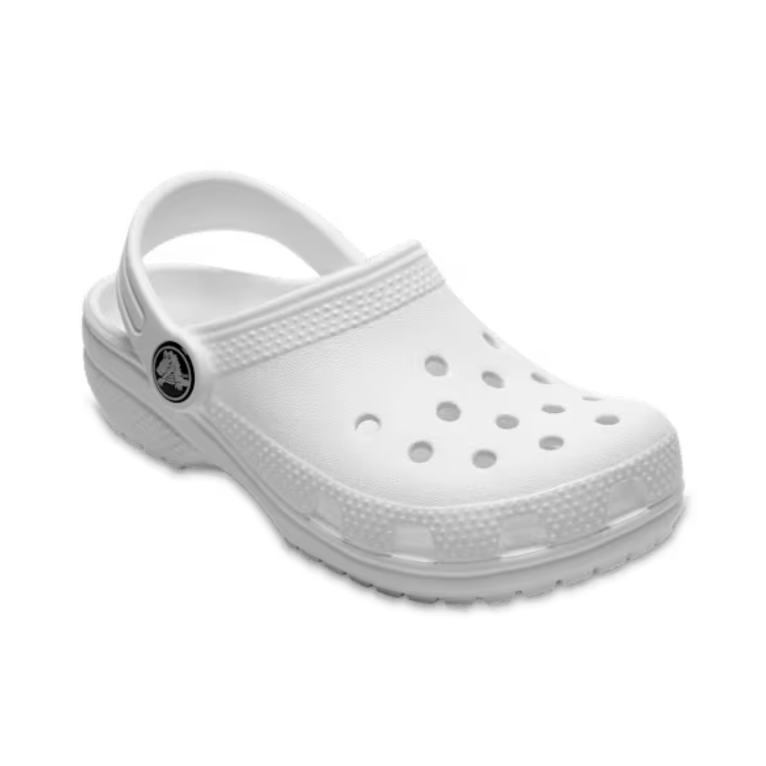 Crocs Kids Classic Clog — White