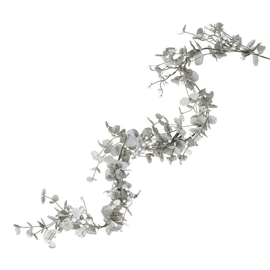 Heaven Sends Pale Grey White Berry Garland