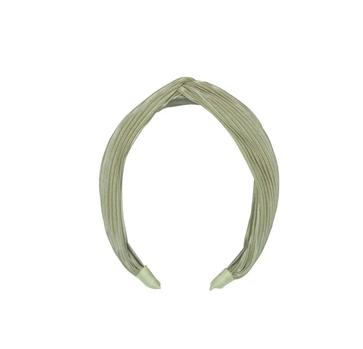 Rockahula  H2155G Sage Plisse Twisted Hairband