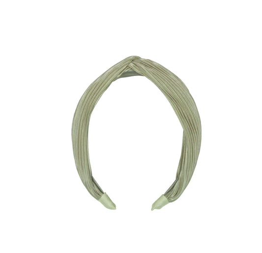 Rockahula  H2155G Sage Plisse Twisted Hairband