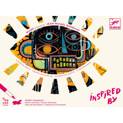Djeco DJ08388 Inspired By Jean-Michel Basquiat
