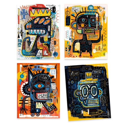 Djeco DJ08388 Inspired By Jean-Michel Basquiat