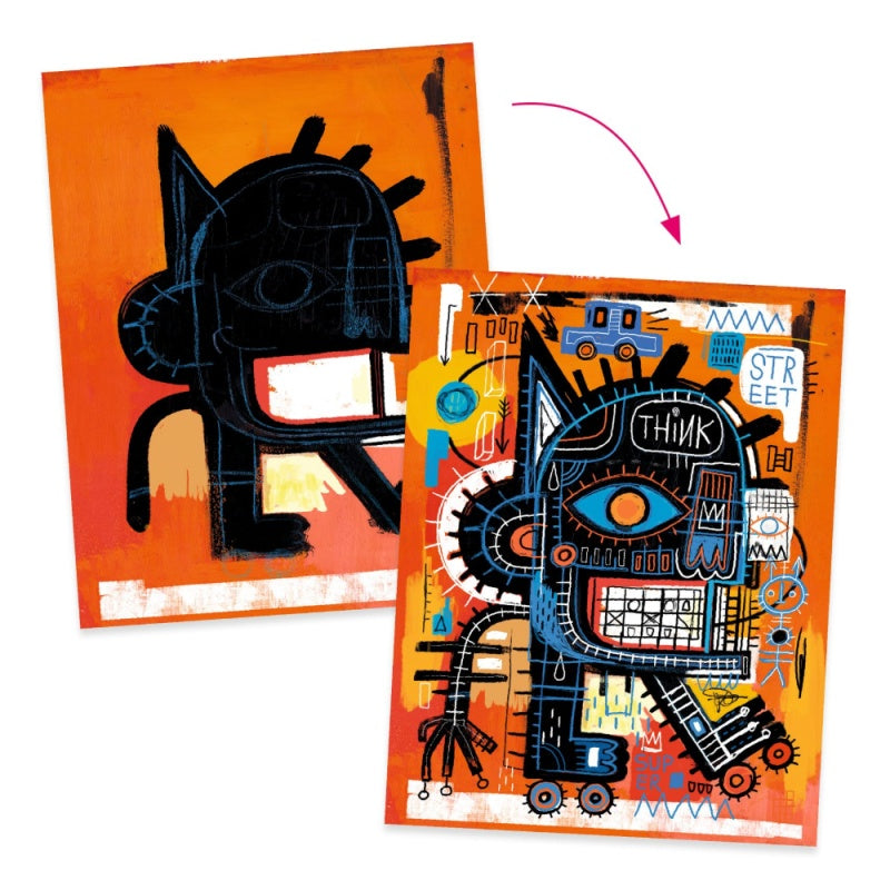Djeco DJ08388 Inspired By Jean-Michel Basquiat