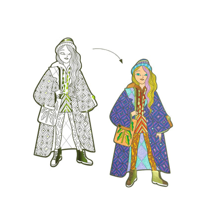 Djeco DJ09552 Les Demoiselles Bowie & Friends