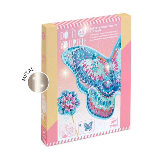 Djeco DJ07939 Fairy Wings & Wand DIY