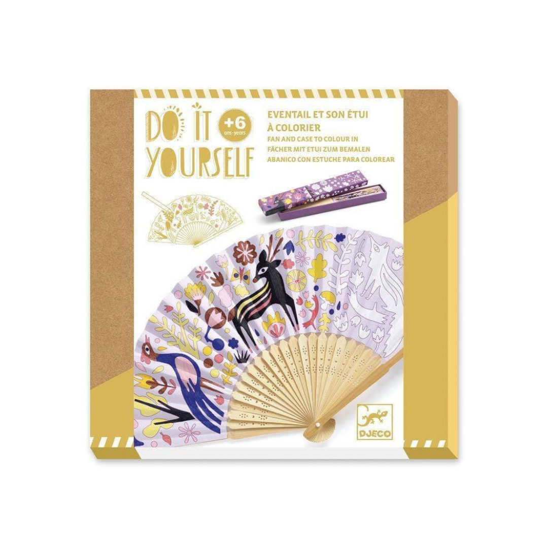 Djeco DJ07945 DIY Woodland Beauty Fan