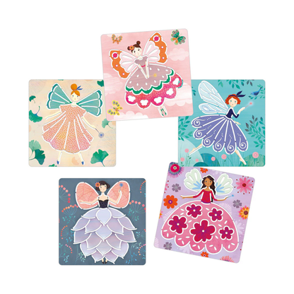 Djeco DJ08821 Stencils, Fairies