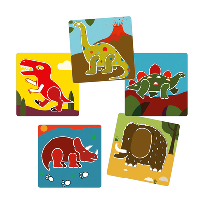 Djeco DJ08863 Stencils - Dinosaurs