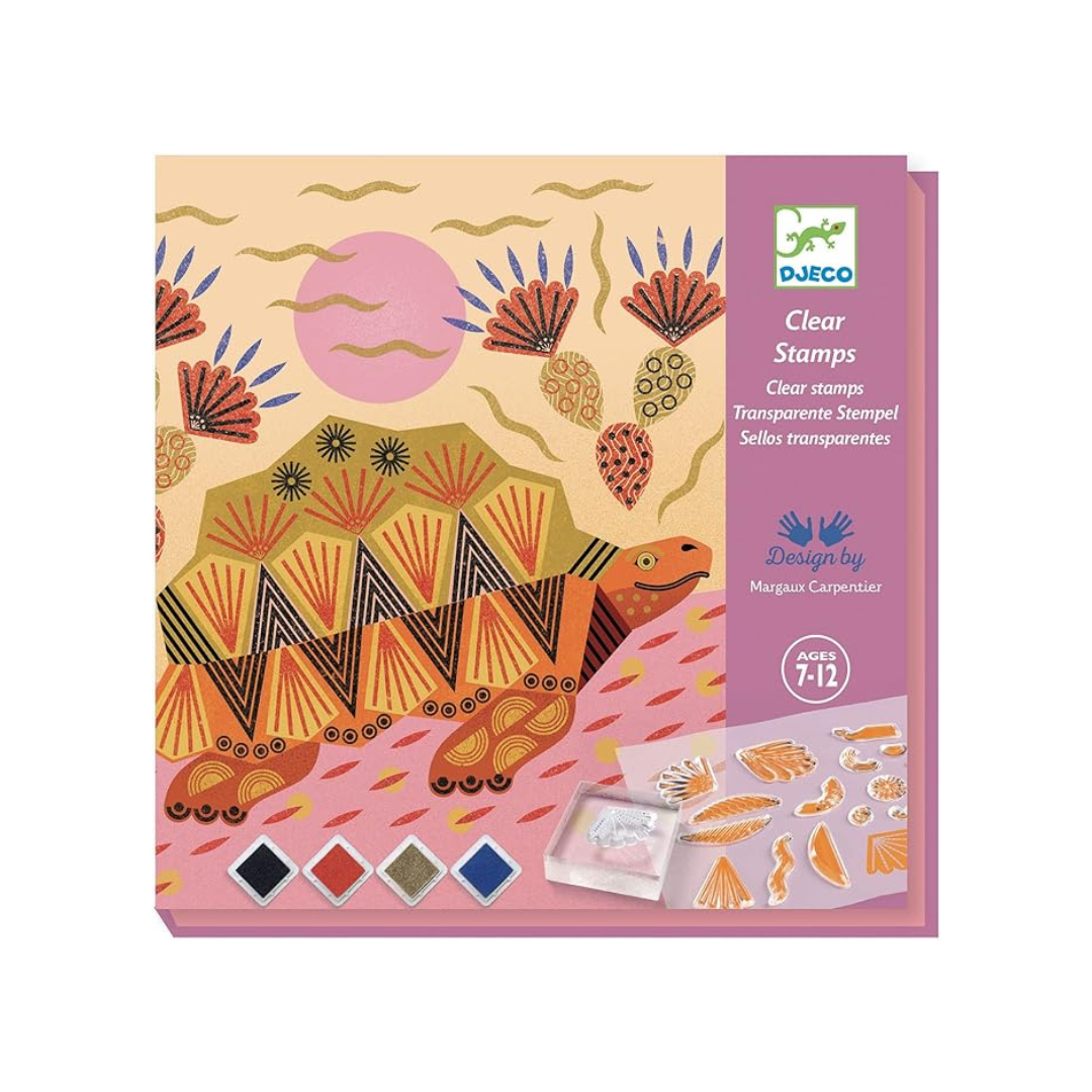 Djeco DJ08966 Stamps Patterns & Animals