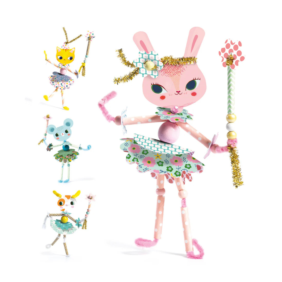 Djeco DJ08976 Threading My Fairies