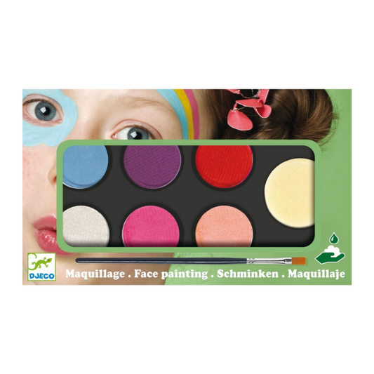 Djeco DJ09231 Face Paints 6 Colours Sweet