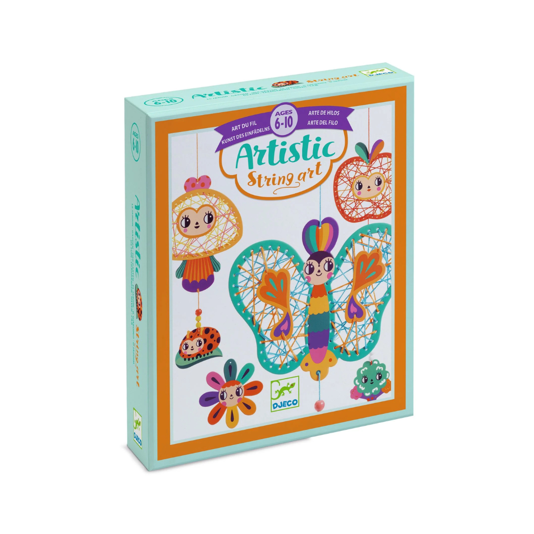 Djeco DJ09436 Artistic String Art Color - Garden