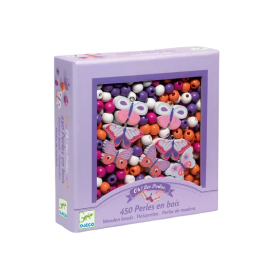 Djeco DJ09857 Fancy Beads - Butterflies