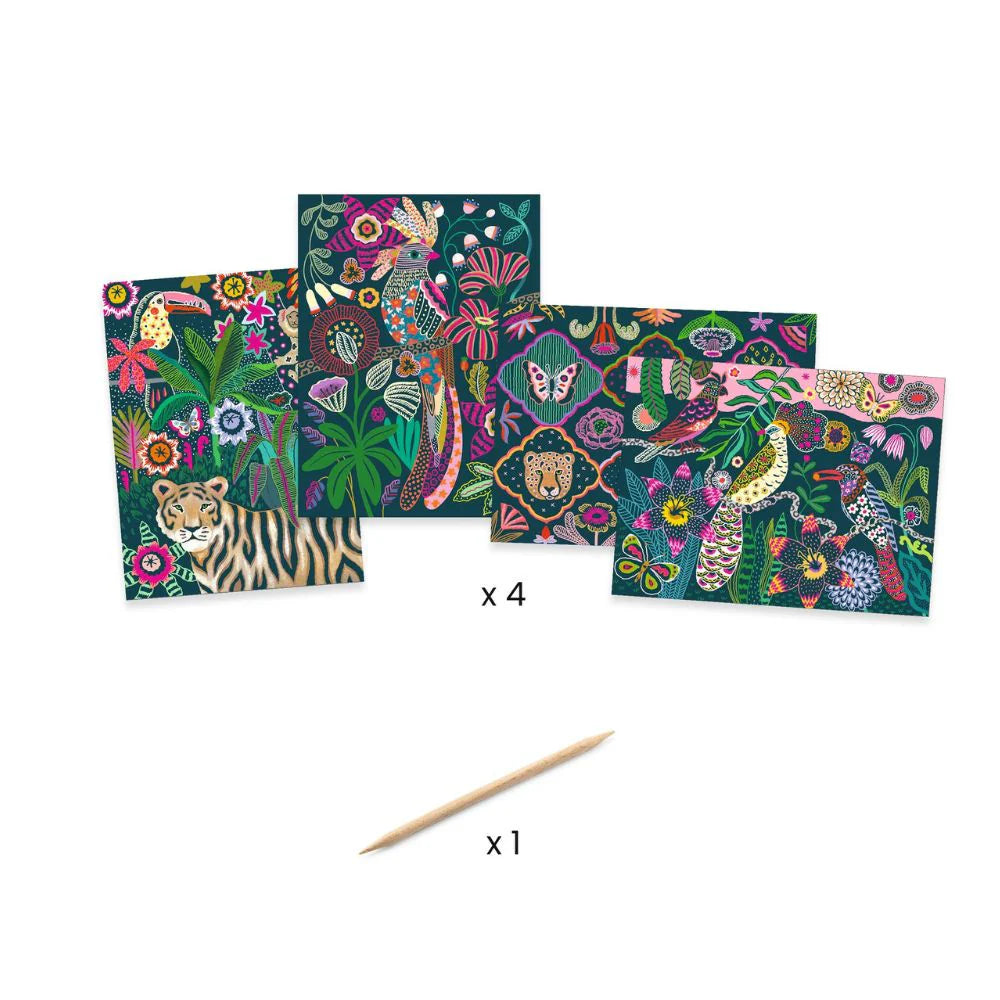 Djeco DJ09709 Scratch Boards - Rococo