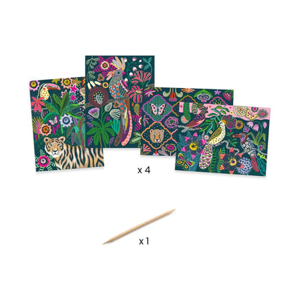 Djeco DJ09709 Scratch Boards - Rococo