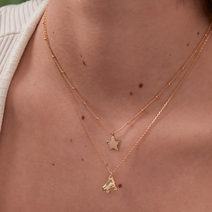 Estella Bartlett Roll With It Gold Plated Necklace