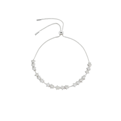Estella Bartlett Stars So Bright Chain Slider Silver Plated Bracelet