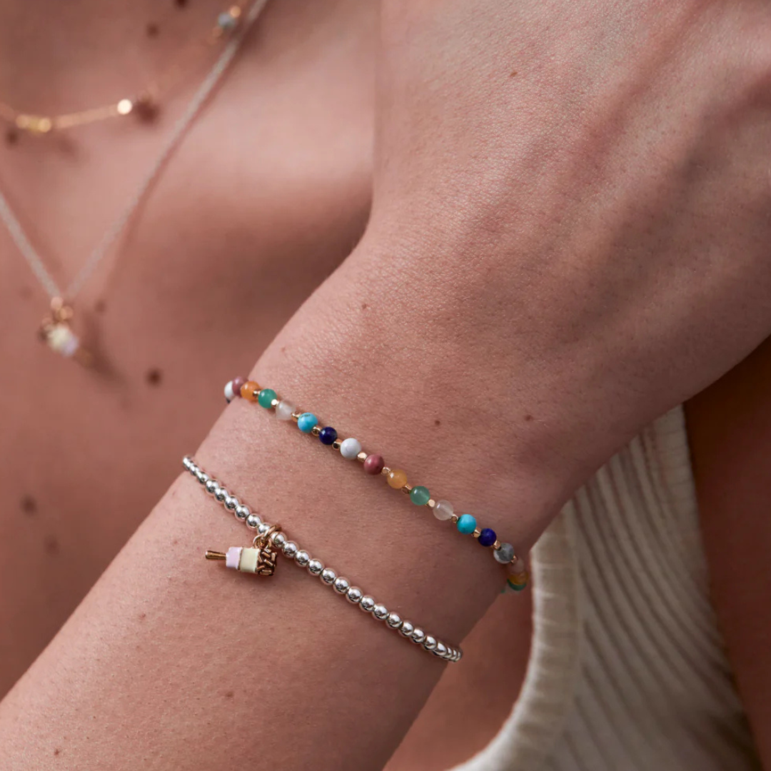 Estella Bartlett Wellness Multi-Stone  Bracelett