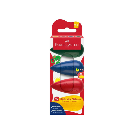 Faber Castell Erasable Crayon Bulb - set of 4