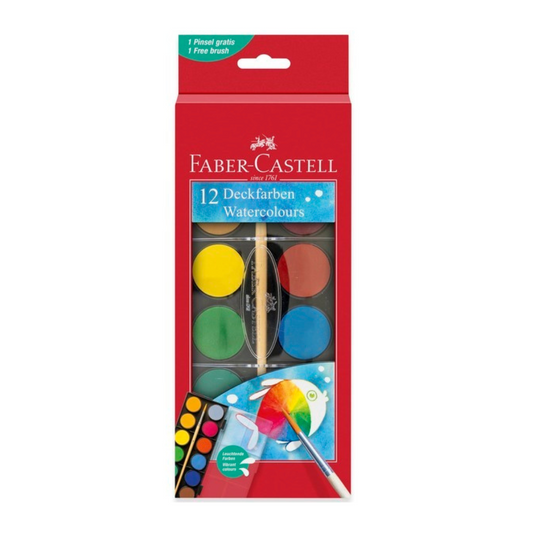 Faber Castell Watercolours Set of 12