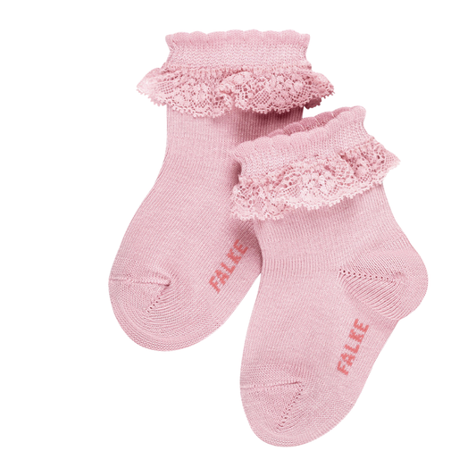 Falke Romantic Pink Lace Sock