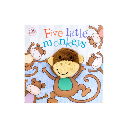 Finger Puppet Book - Five Little Monkeys