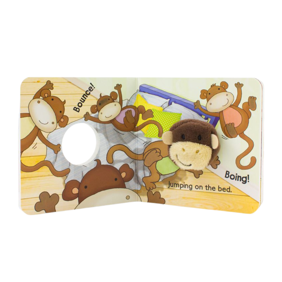 Finger Puppet Book - Five Little Monkeys