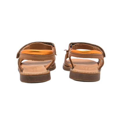 Froddo Lorine Flowers Leather Sandal G3150251-30 — Brown+