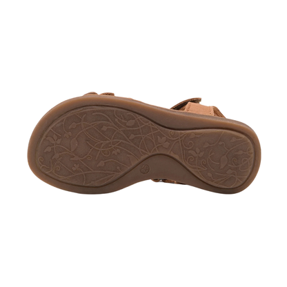 Froddo Lorine Flowers Leather Sandal G3150251-30 — Brown+