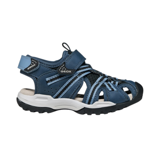 GEOX Borealis Sandal J450RB — Denim/Black