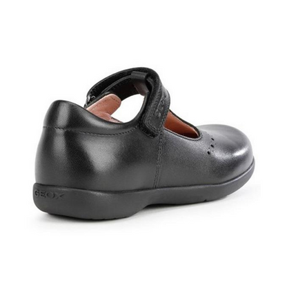 GEOX Naimara School Shoe J16FHB — Black