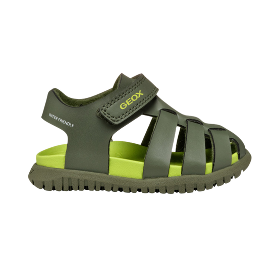 GEOX Fusbetto Water Sandal B556AA — Sage