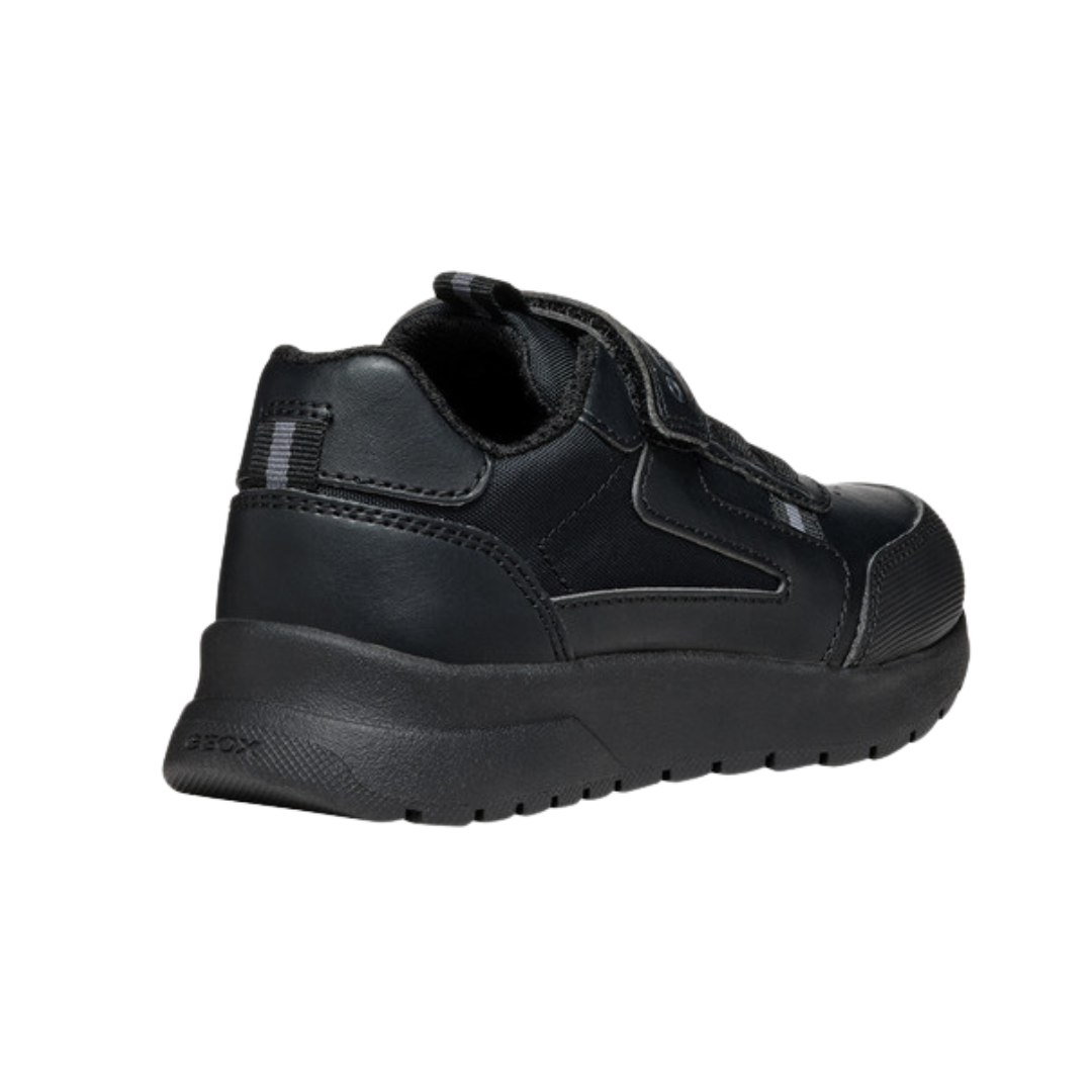 Geox J36GMA J Briezee Black  School Trainers EU33-39