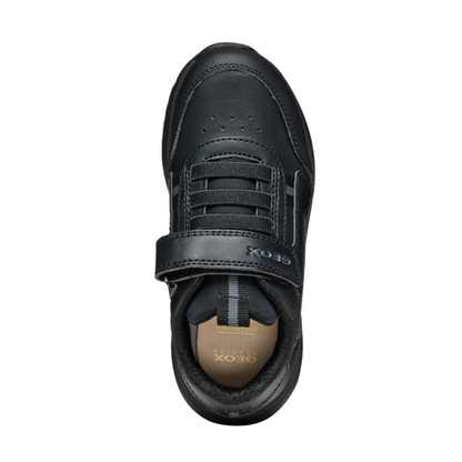 Geox J36GMA J Briezee Black  School Trainers EU33-39