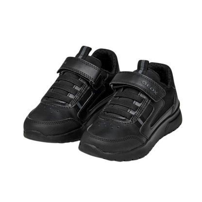 Geox J36GMA J Briezee Black  School Trainers EU33-39