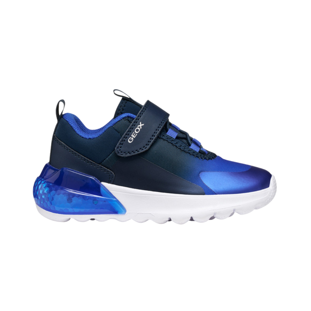 Geox J56LYA / J56LZA J Activart Illuminus Trainers With Lights EU28-34