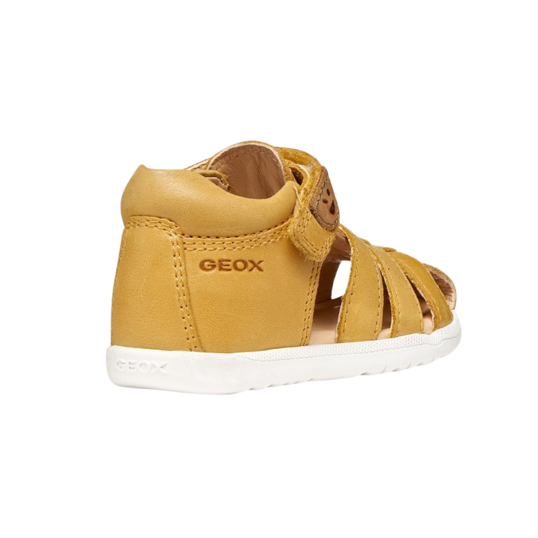 GEOX Macchia WAX. LEA B254VA — Ochreyellow