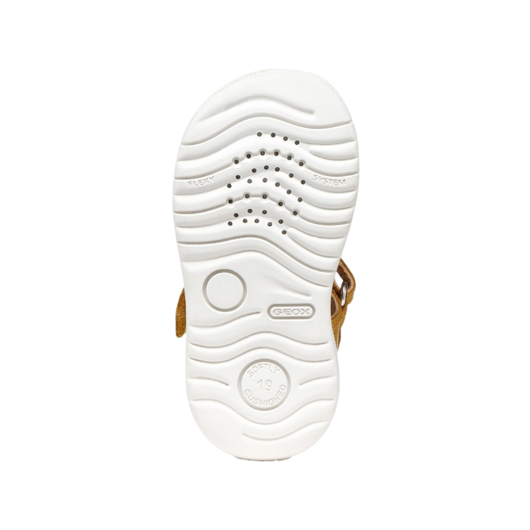 GEOX Macchia WAX. LEA B254VA — Ochreyellow