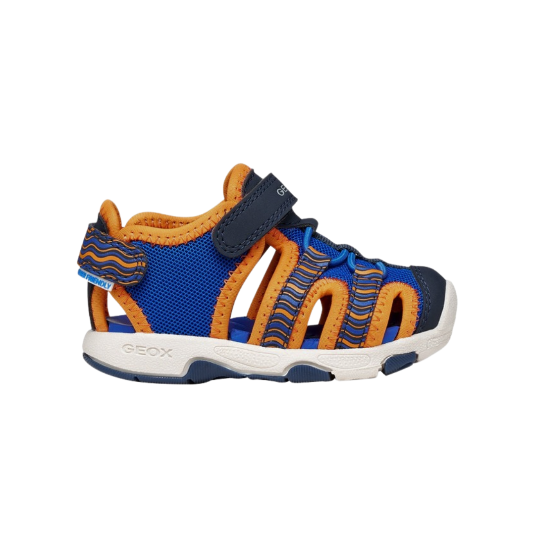 GEOX Multy Sandal B650FA — Royal/Orange