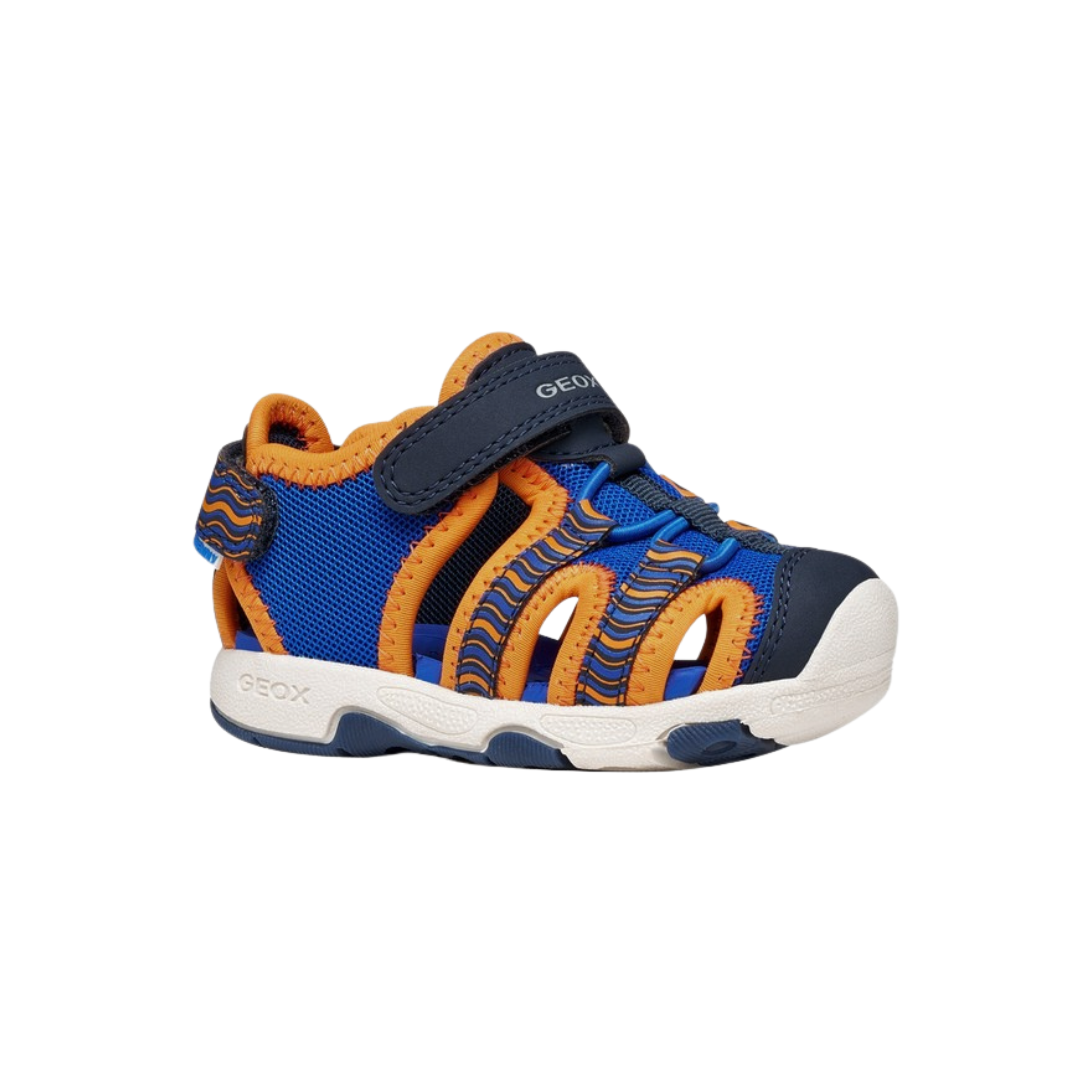 GEOX Multy Sandal B650FA — Royal/Orange