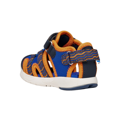 GEOX Multy Sandal B650FA — Royal/Orange