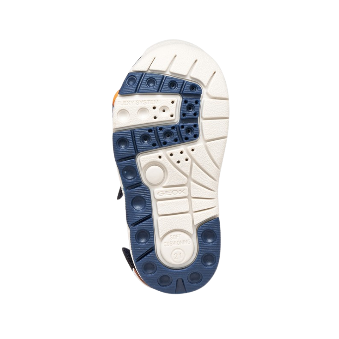 GEOX Multy Sandal B650FA — Royal/Orange