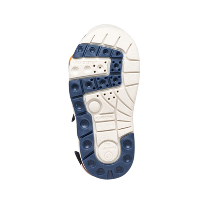 GEOX Multy Sandal B650FA — Royal/Orange