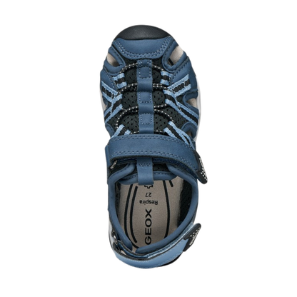GEOX Borealis Sandal J450RB — Denim/Black