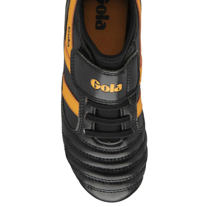 Gola Ceptor QF Football Boot Kids GKA017 — Black/Sun