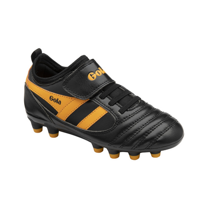 Gola Ceptor QF Football Boot Kids GKA017 — Black/Sun