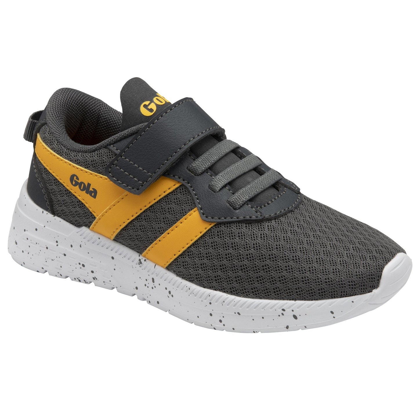 Gola Scorpion Trainer  GKA008 — Charcoal/Sun